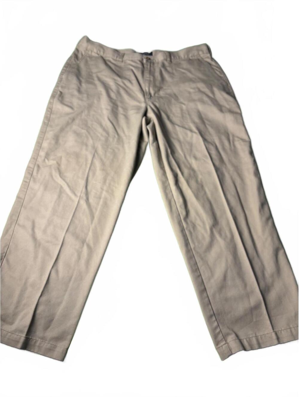 Puritan Men’s Chino Pants 42x30 Khaki Tan Classic Fit